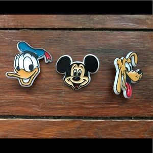 Vintage Disney Pins from Disney World (set of 3)